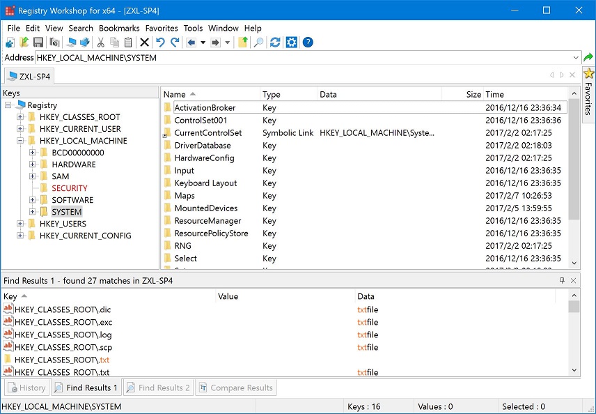 Registry Workshop screenshot Registry Workshop screenshot